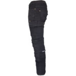 Pracovné rifľové nohavice strečové JEANS STRETCH BLACK