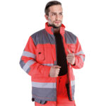 Zimná reflexná bunda PROFI HIVIS
