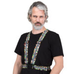 Reflexné výstražné traky STRAPE CAMO